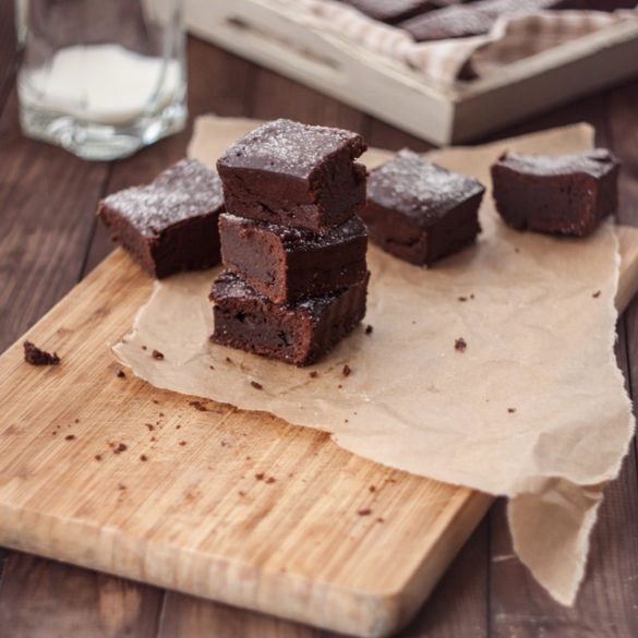 brownie z miso