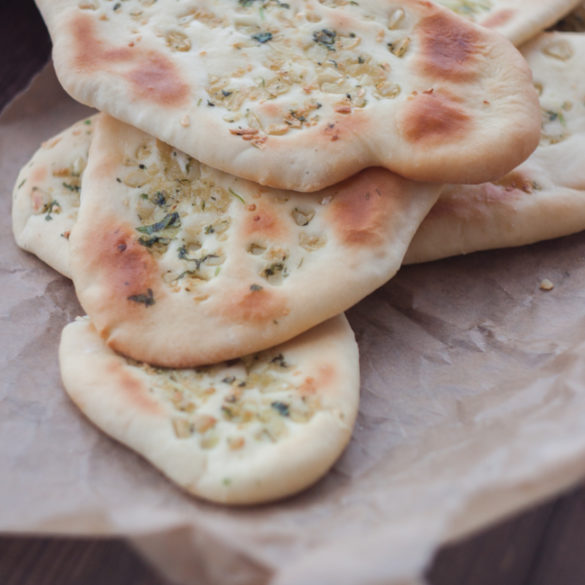 chlebki naan