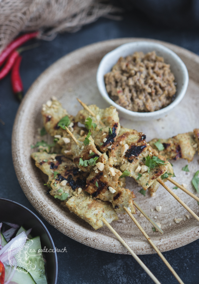 satay z wieprzowiny