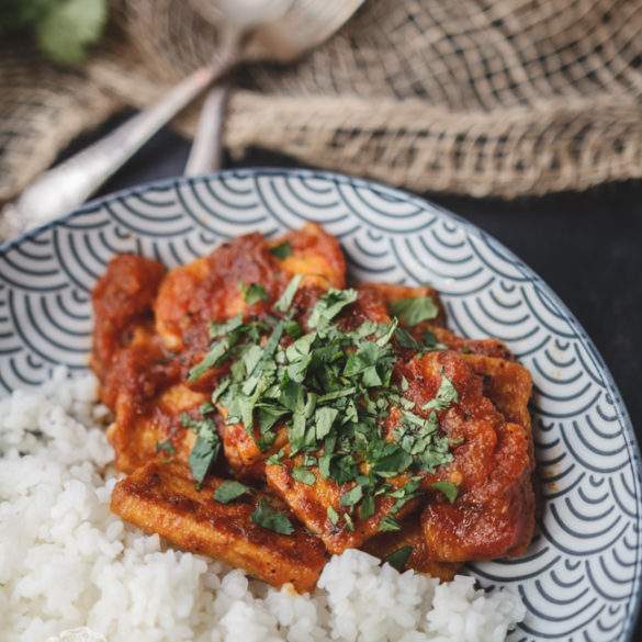 tofu w pomidorach