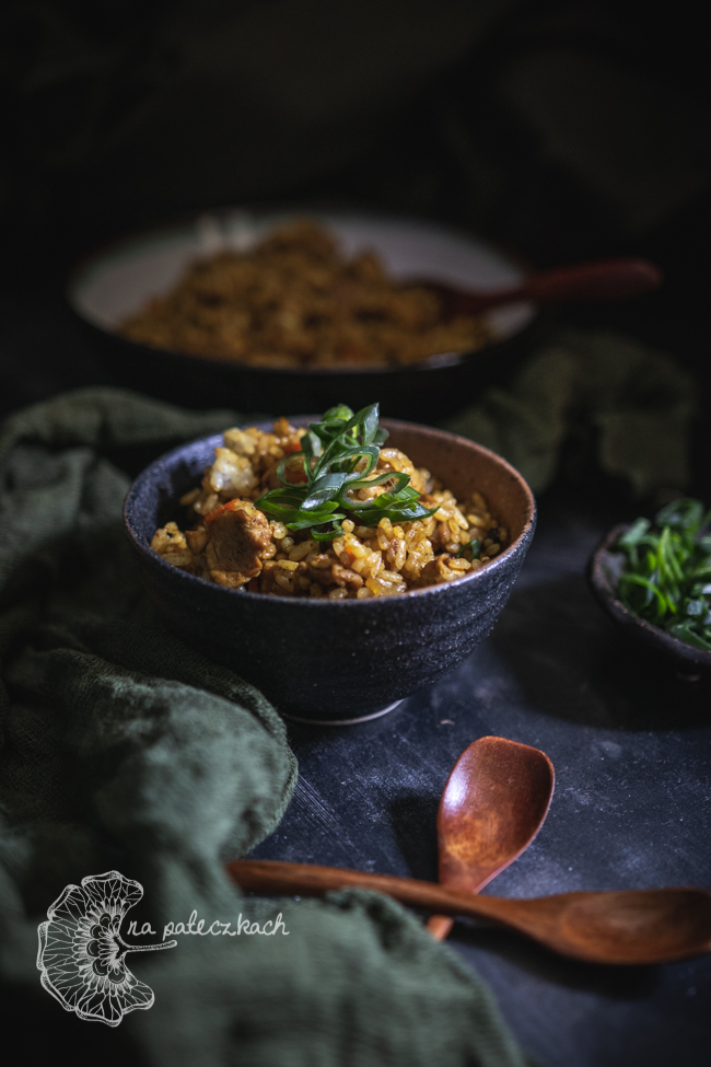 smażony ryż curry 