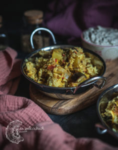 tofu biryani