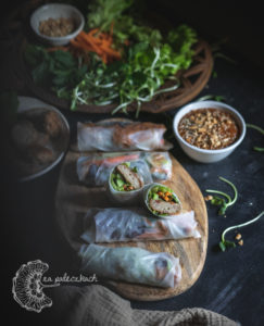 spring rolls z pulpecikami