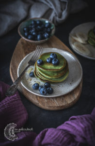 pancakes z matcha