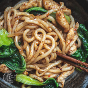 udon z pak choi