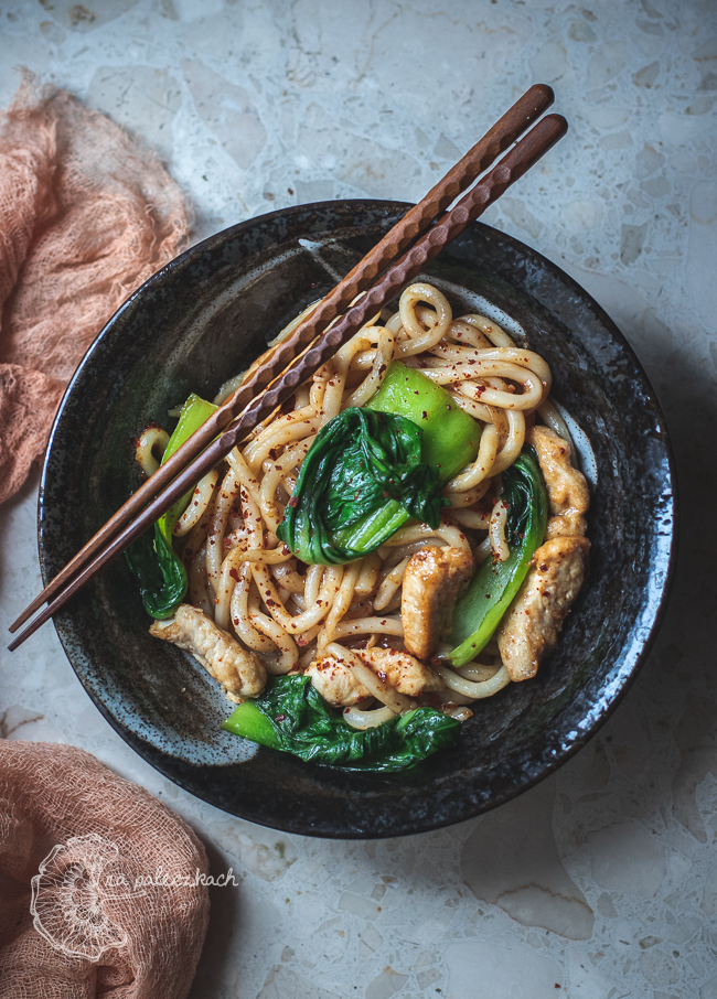 udon z pak choi