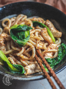 udon z pak choi