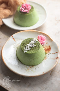 matcha panna cotta